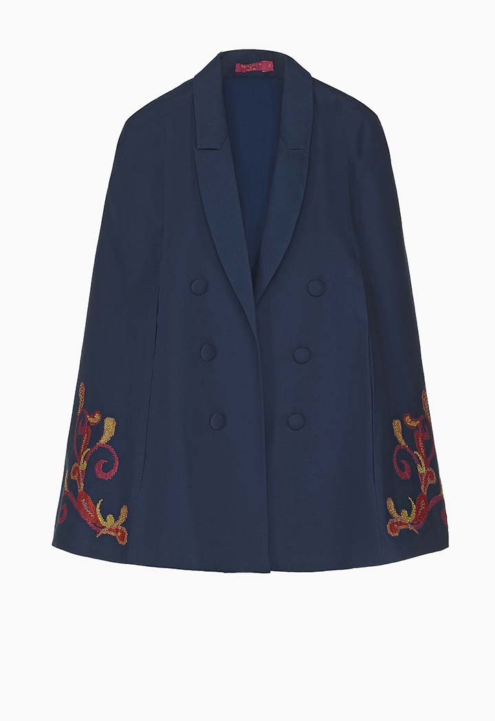 Cross Stitched Cape