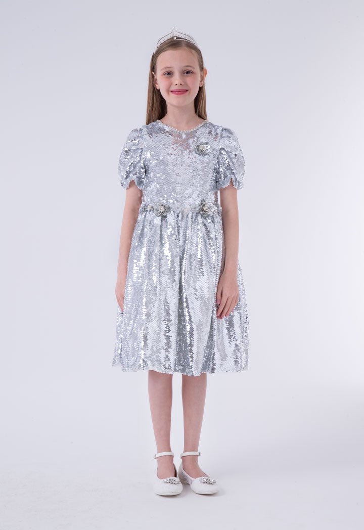 Full Sequins Dress