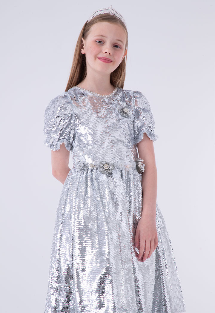 Full Sequins Dress