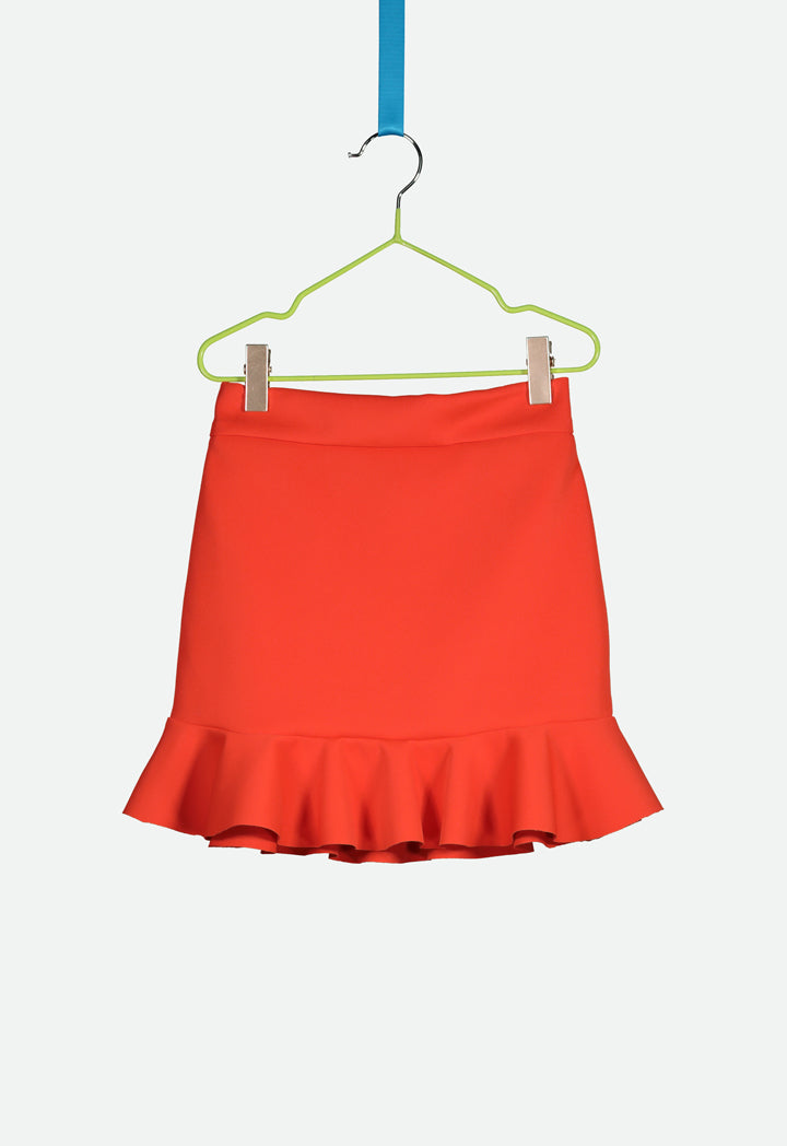 Soft Fabric Ruffle Skirt