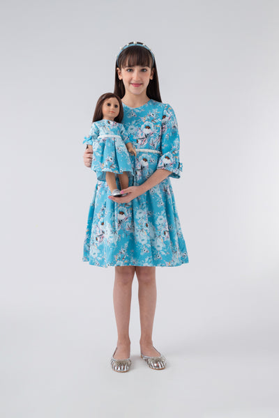 Floral Long Sleeve Dress