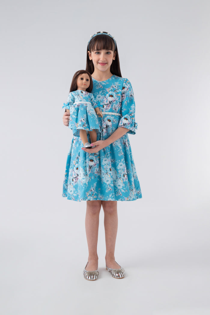Floral Long Sleeve Dress