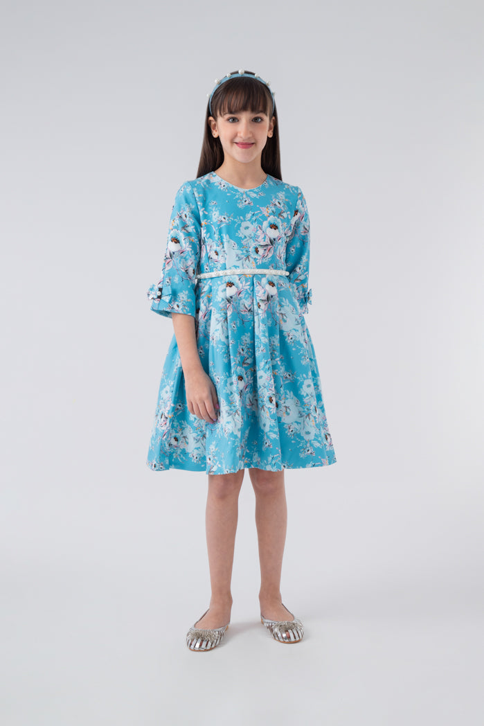 Floral Long Sleeve Dress