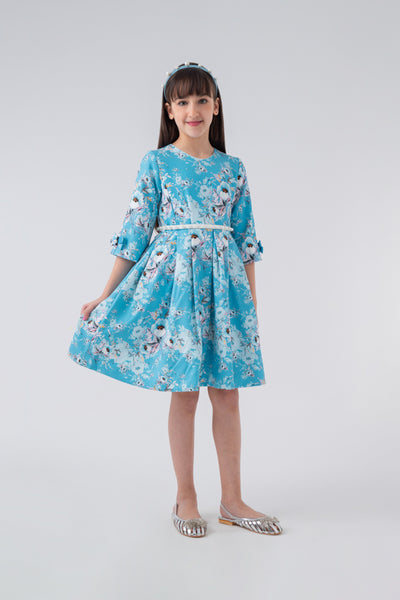 Floral Long Sleeve Dress