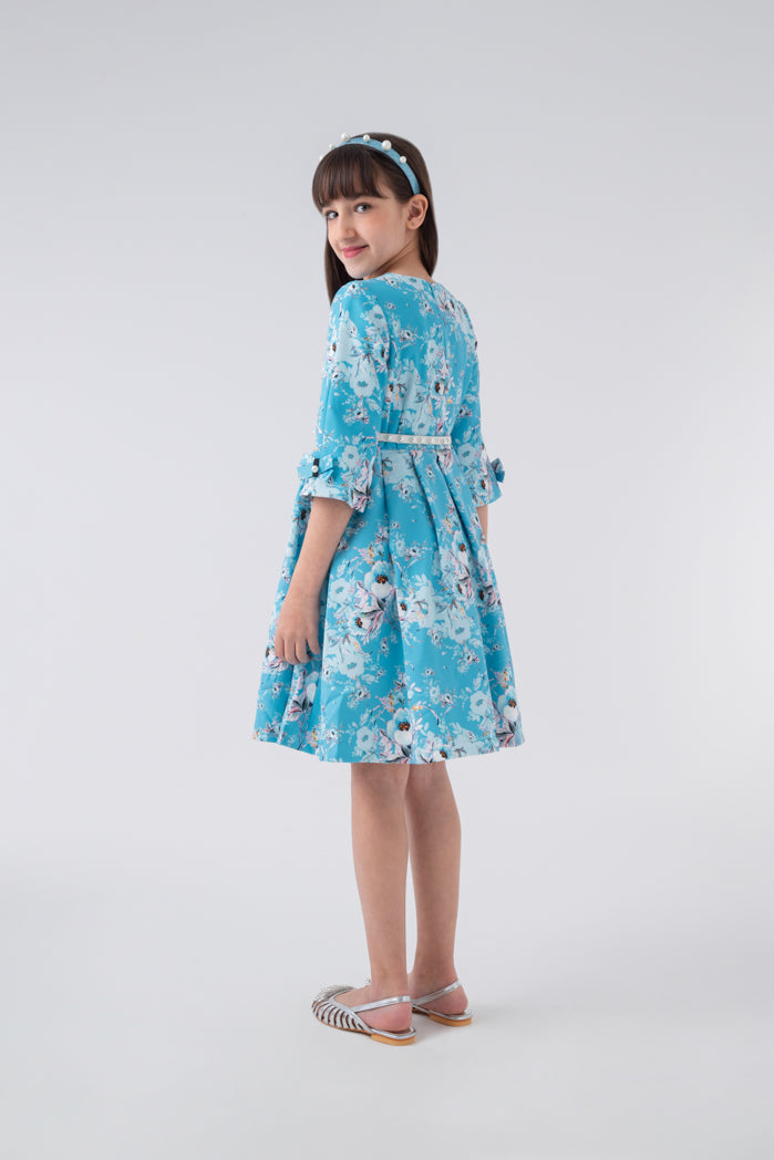Floral Long Sleeve Dress