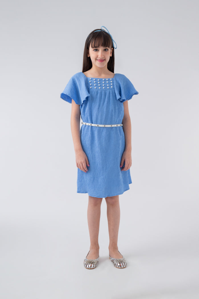 Square Neckline Dress