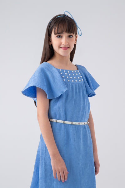 Square Neckline Dress