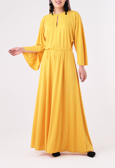 Maxi Keyhole Front Dress