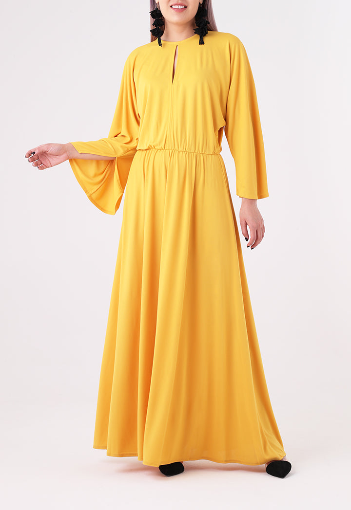 Maxi Keyhole Front Dress