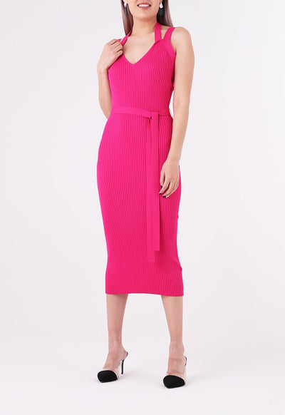 Ribbed Knit Bodycon Dress