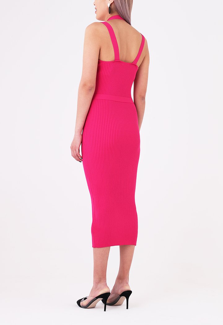 Ribbed Knit Bodycon Dress