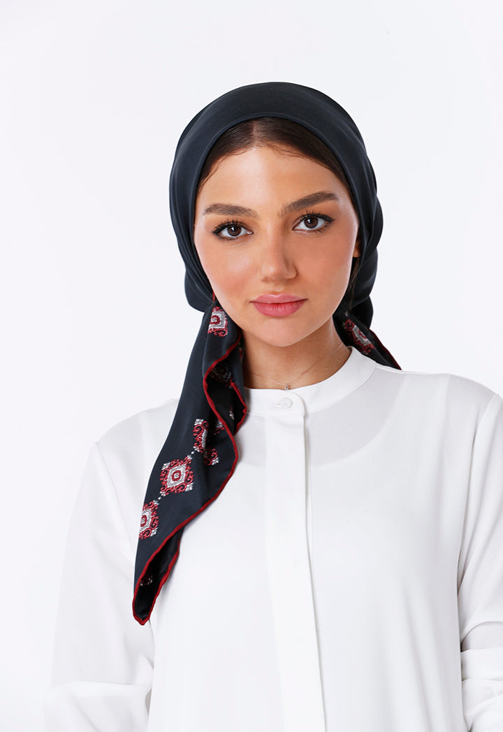 Diamond Design Turkish Hijab