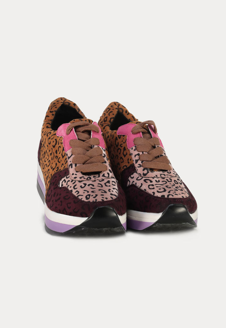 Animal Pattern Print Rubber Shoes