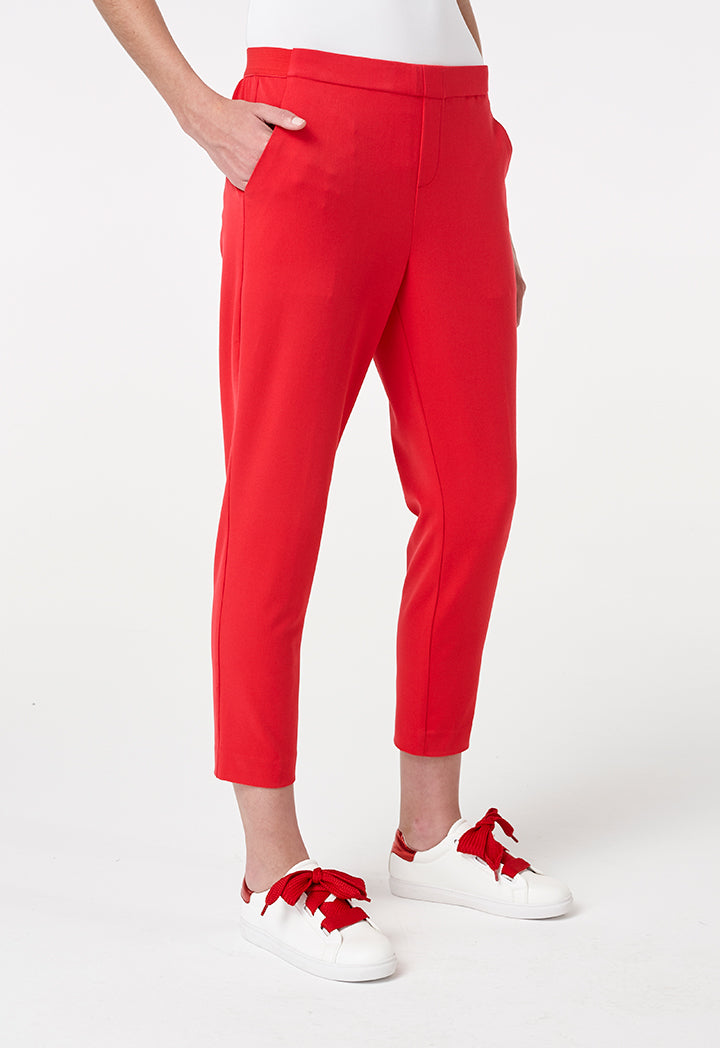 Basic Red Trousers - Fresqa