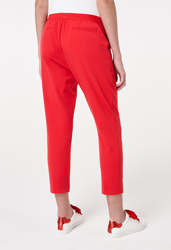 Basic Red Trousers - Fresqa