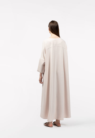 Wide Long Tail Dress - Fresqa