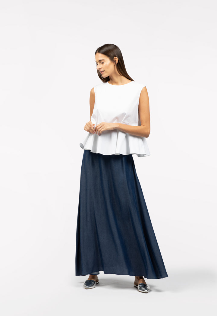 Wide Hem Skirt