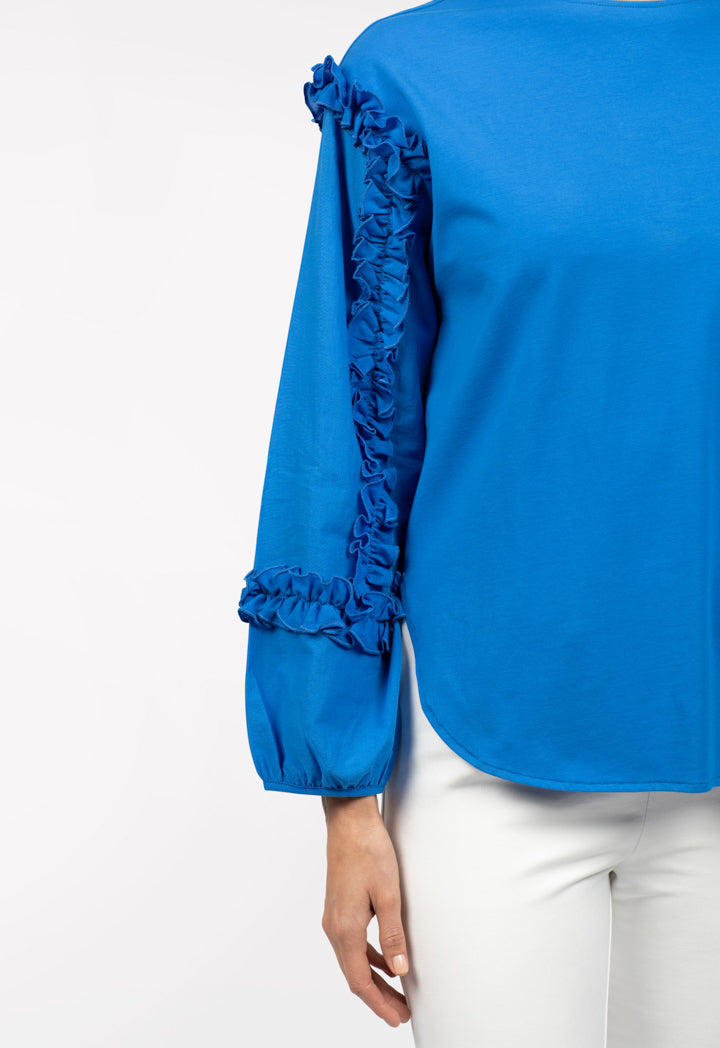 Frill Sleeved Shirt