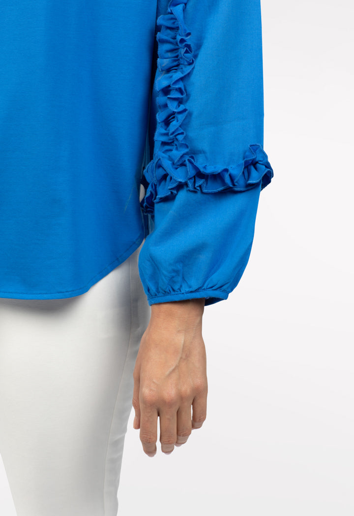 Frill Sleeved Shirt