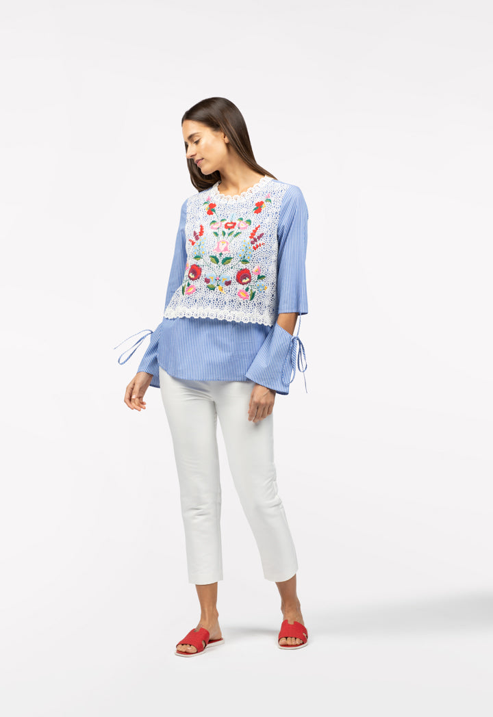 Lace Embroidered Top