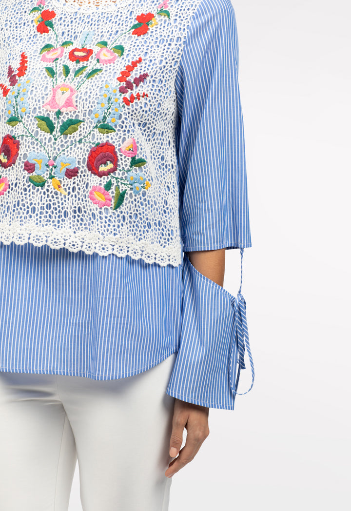 Lace Embroidered Top