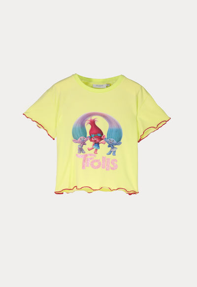 Trolls OT3 Glittered Digital Prints T-Shirts