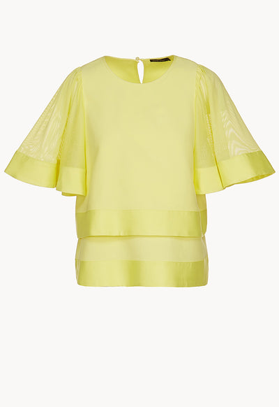 Net Sleeved Blouse