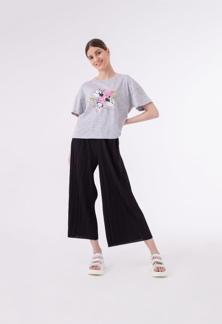 Minnie Mouse Melanged Fashion T-Shirt