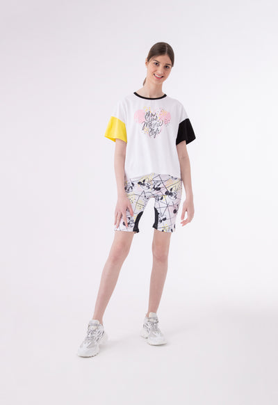 Minnie Mouse Printed Shorts